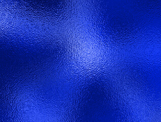 Blue Foil Texture Background with Glass Effect, Illustration. Abstract gradient bright and shiny light reflection rough texture. Blue frosted Texture Background 