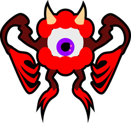 one eye monster alien