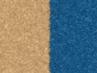 Textured split background featuring beige and blue tones creates a simple yet versatile design element ideal for various projects.