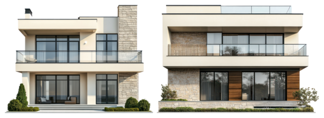 PNG Modern architectural design elegance, element set on transparent background