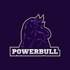 Bull Mascot Logo