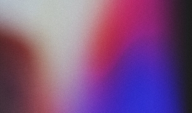 Modern Gradient Background with Grainy Texture. Futuristic Gradient with Grain Texture. Smooth Fluid Shapes and Grainy Textures. Grainy Noise Texture for Posters, Colorful Gradient Noise