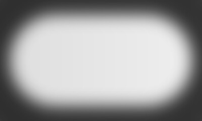 Realistic vignette edges isolated on transparent background. Black gradient photo frame shadow overlay. Photography effect decoration PNG design