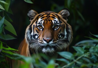 Fototapeta premium PNG Wildlife animal mammal tiger.