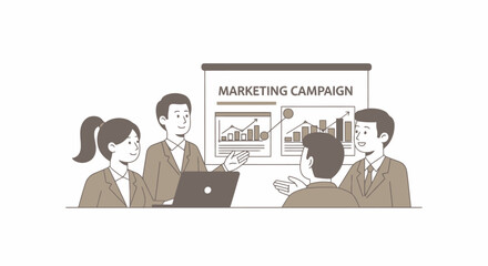Marketing Campaign Presentation: Teamwork and Strategy