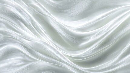 Obraz premium White Fabric Drape Texture Background