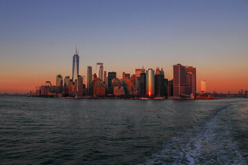 Fototapeta premium new york city skyline