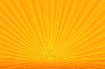 Obraz premium Abstract Orange Sunburst Background