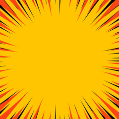 abstract background with sun