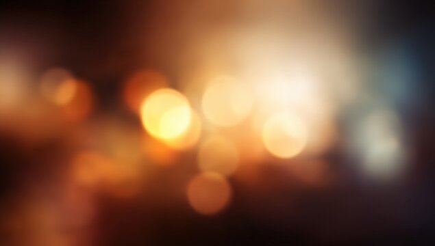 Abstract Bokeh Lights Background