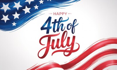 American flag 4th of july design patriotism celebration graphic