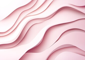 Obraz premium Abstract Pink Background With Waves