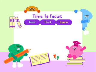 오늘의 학습, 집중력 향상 - Today’s Learning: Improve Your Focus