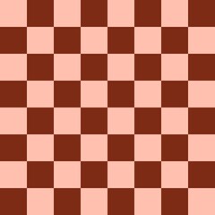 Red checker pattern