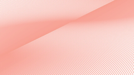 Peach Stripes Line Seamless Pattern with Soft Pastel Colors and Minimalist Background