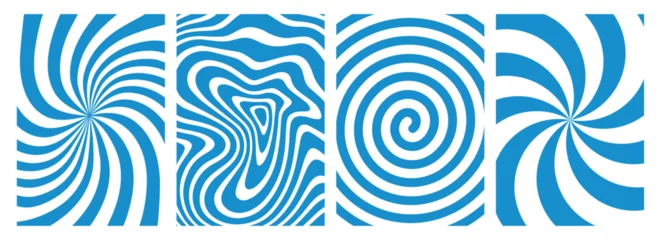 Fotobehang Spiraal Milk Swirl Pattern Background. Vector Liquid Splash Texture. Abstract White Wavy Cream. Liquid Milk Spiral.  © Briddy