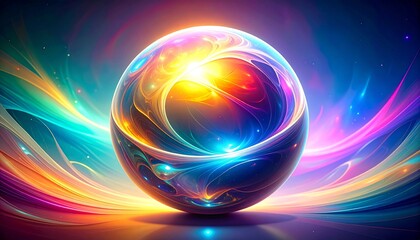 カラフルな宇宙と惑星