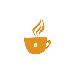 cup of coffee logo vector