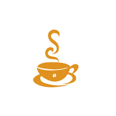 cup of coffee logo vector