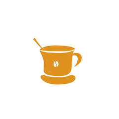 cup of coffee logo vector