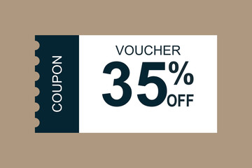 Coupon icons. Sale Voucher Coupon. Discount Coupons Tickets Card. Coupon for web design. Tag label, sale banner with discount coupon. Vector gift voucher vector illustration.