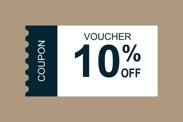 Coupon icons. Sale Voucher Coupon. Discount Coupons Tickets Card. Coupon for web design. Tag label, sale banner with discount coupon. Vector gift voucher vector illustration.