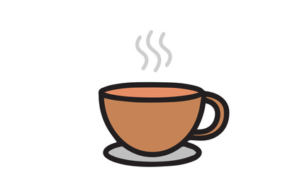 tea and coffee cup icon