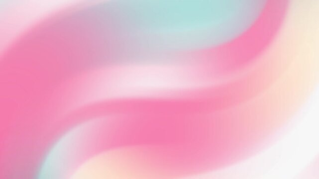 Soft pastel waves of pink and blue blend seamlessly in an abstract design, ideal for backgrounds in digital art or print media