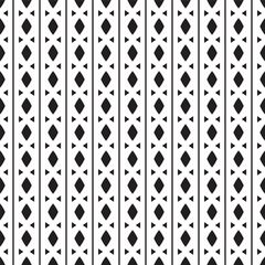 Seamless abstract geometric pattern background