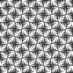 Seamless abstract geometric decorative pattern background