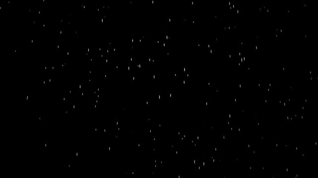 Atmospheric Rain Overlay  - 30fps Motion Blurred Rain for Compositing