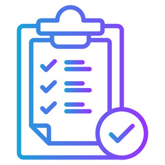 Task List gradient color icon