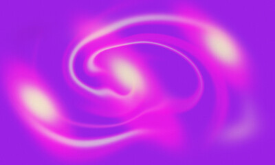 Abstract Neon Swirl Background in Pink and Purple Hue