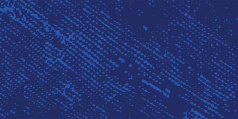 abstract halftone texture blue background in geometric style modern arts dot