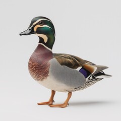 Obraz premium Stunning Mallard Duck Portrait. Colorful Wildlife in its Natural Habitat. Nature Photography & Bird Watching SEO Insights