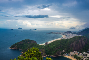 Panorama view of Rio de janeiro, Brazil