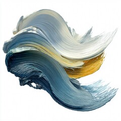 Dynamic Abstract Art Creation Studio Digital Artwork Contemporary Close-up Fluidity in Motion