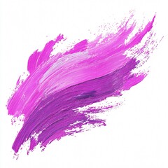 Dynamic Brush Strokes of Pink and Purple Art Studio Digital Artwork Creative Environment Close-Up View Abstract Design