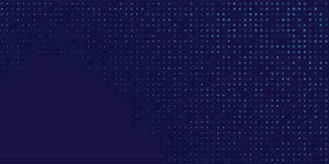 Illustration blue wavy halftone background. Dot pop art sport style abstract modern simple design