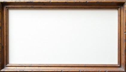 Textured white canvas, bold strokes, antique frame, wall art, artistic, contemporary art