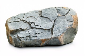 Metallic Gray Stone Texture. Natural Geology and Sedimentary Abstracts in Rugged Cliff Landscapes