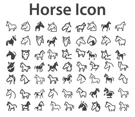 File ID(s): 1528625710 - Original name(s): Horse icon Set. Set of silhouette of horses icon Set. Isolated black silhouette of galloping, jumping running, trotting, rearing horse on white background. S