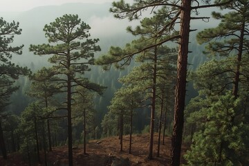 Photo from high to Pine Tree Forest