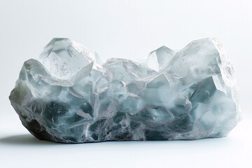 Obraz premium Crystal Geode Gemstone. Shiny Natural Beauty for Home Decor & Interior Design