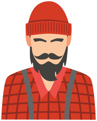 Lumberjack Character Icon