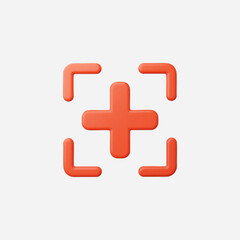 3d Realistic More icon vector Illustration