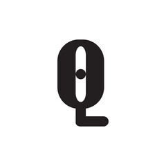 QL letter logo design vector