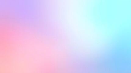 Obraz premium Pastel Color Gradient Background Soft Pink, Purple, and Blue Blend
