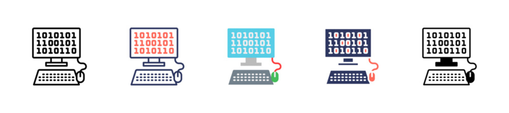Machine Code multiple icon