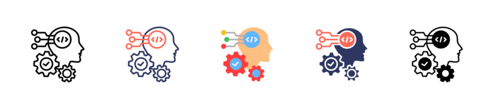 Programming Paradigms multiple icon